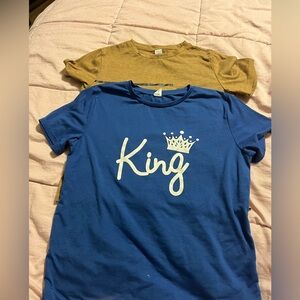 2 Boys short sleeve t-shirts from Shein size 10